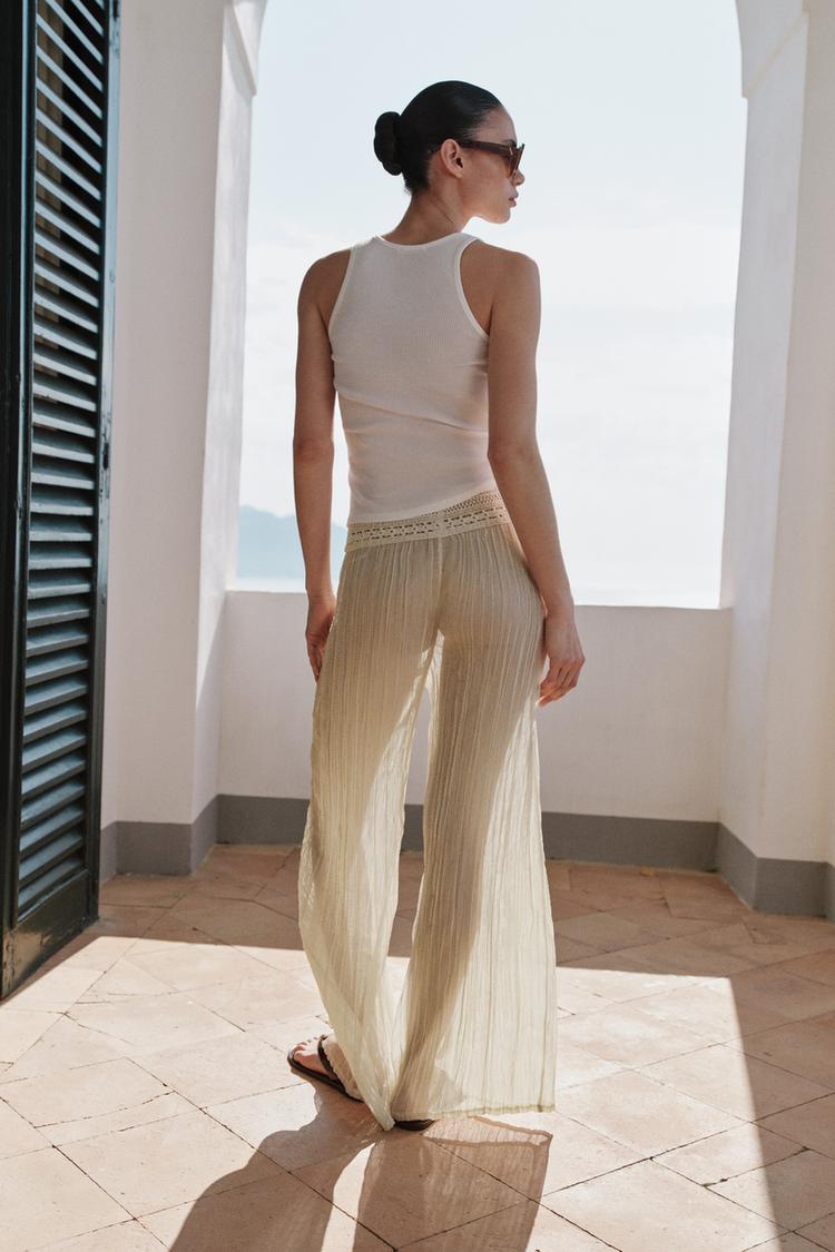 CROCHET TROUSERS