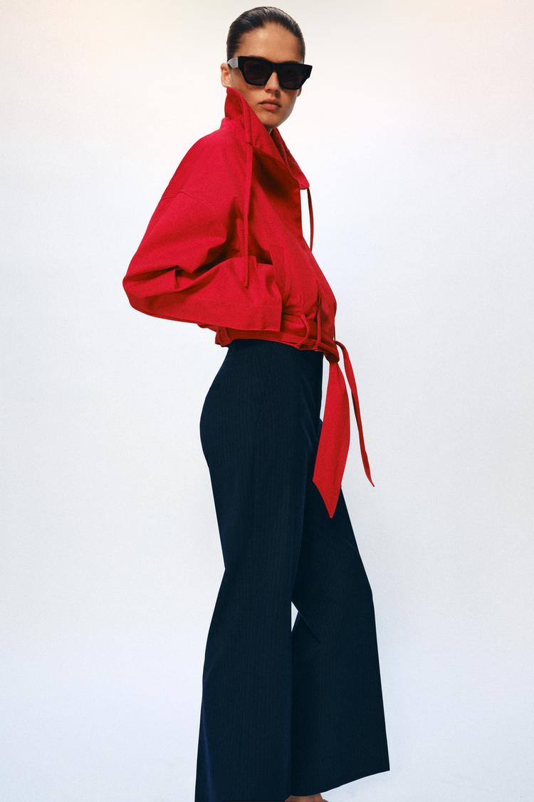 BELTED JACKET