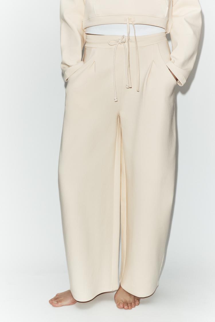 INTERLOCK BALLOON TROUSERS