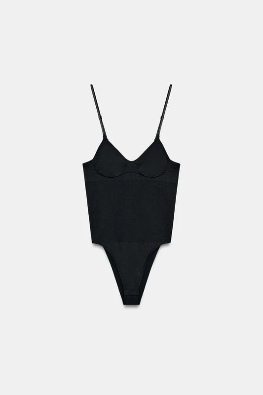 SEAMLESS STRAPPY BODYSUIT