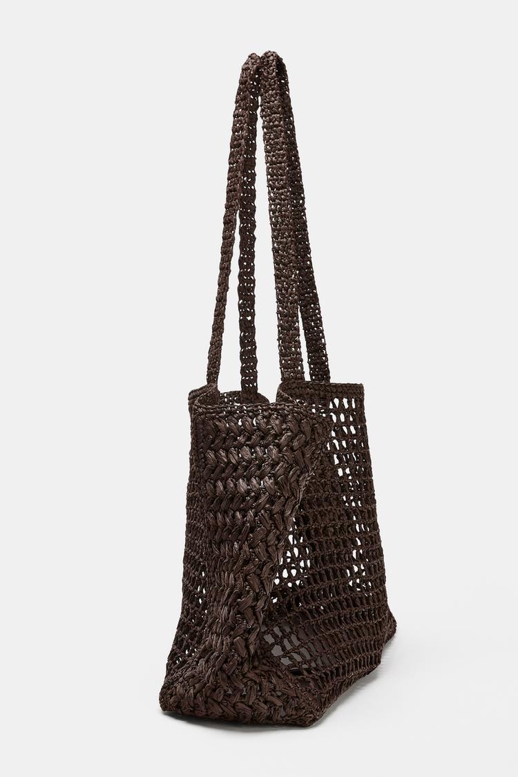 BRAIDED MAXI TOTE BAG