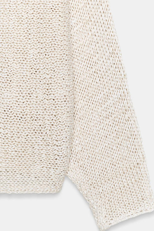 KNIT JUMPER WITH WIDE SLEEVES