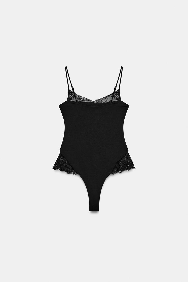 POLYAMIDE LINGERIE BODYSUIT