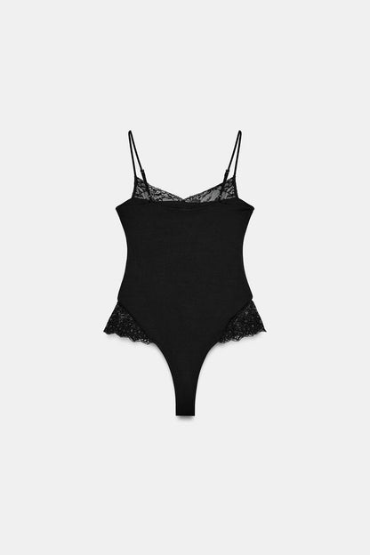 POLYAMIDE LINGERIE BODYSUIT