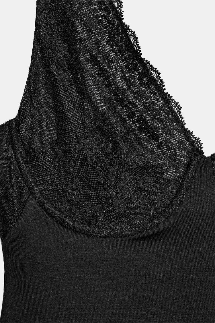 COMBINED LACE BODYSUIT