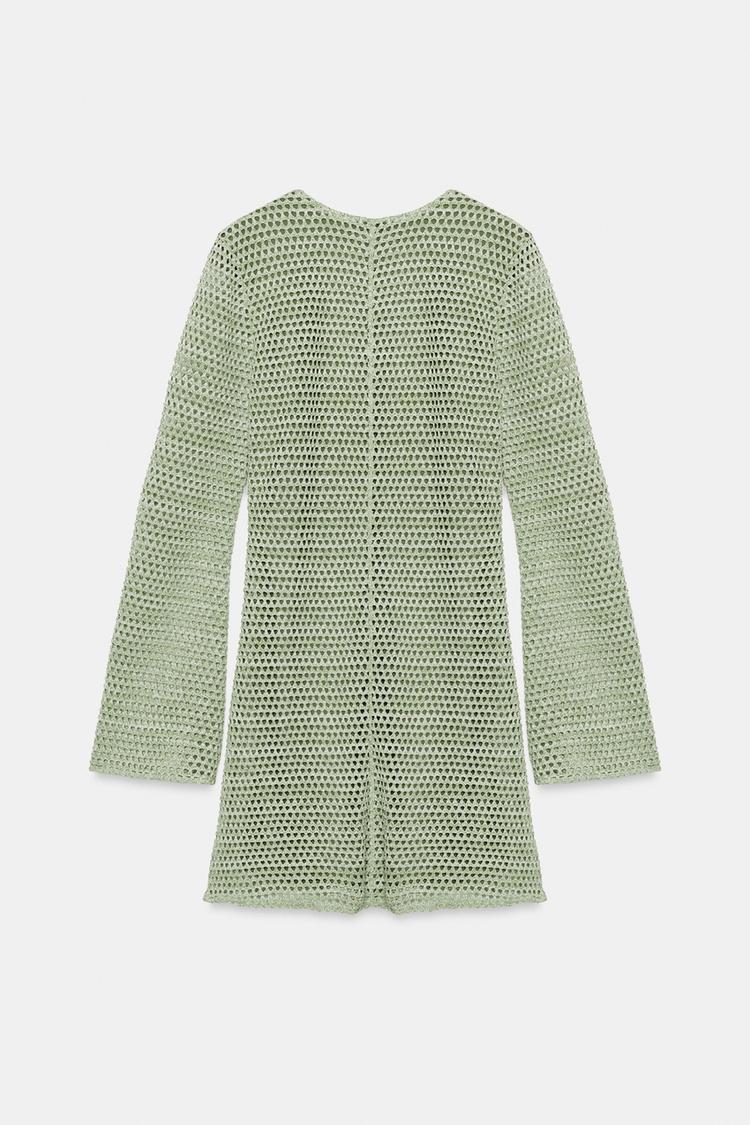 CROCHET MINI DRESS