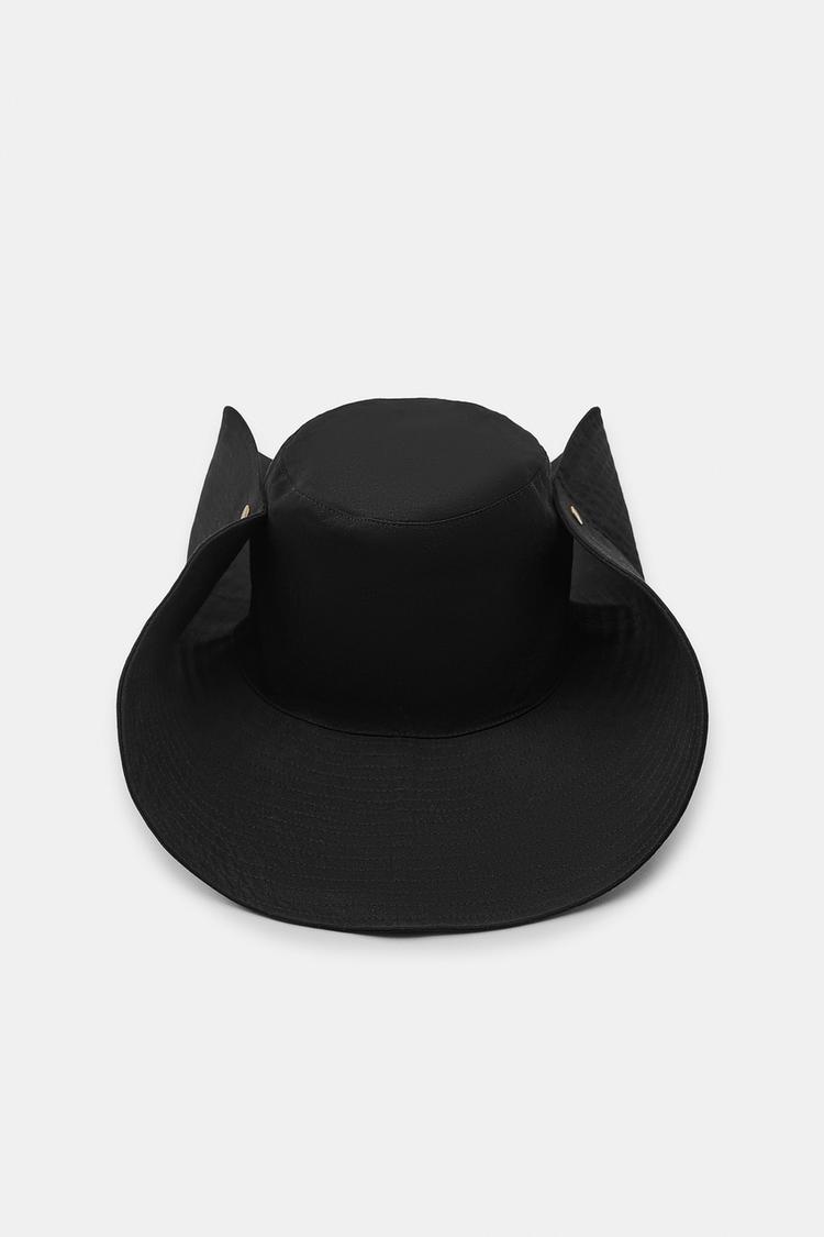 MAXI BRIM TWILL HAT