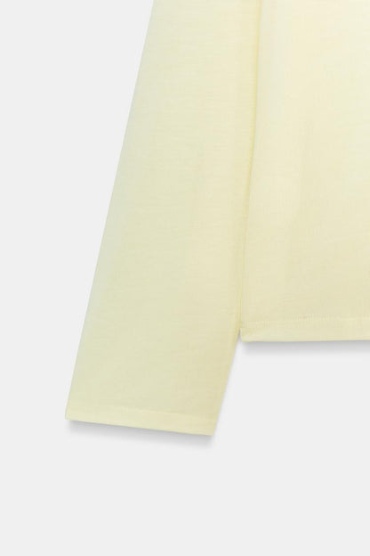 LONG SLEEVE FLUID POLO SHIRT