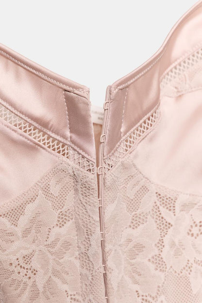 CONTRAST CORSET WITH STRAPS