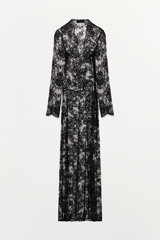 LONG LACE DRESS