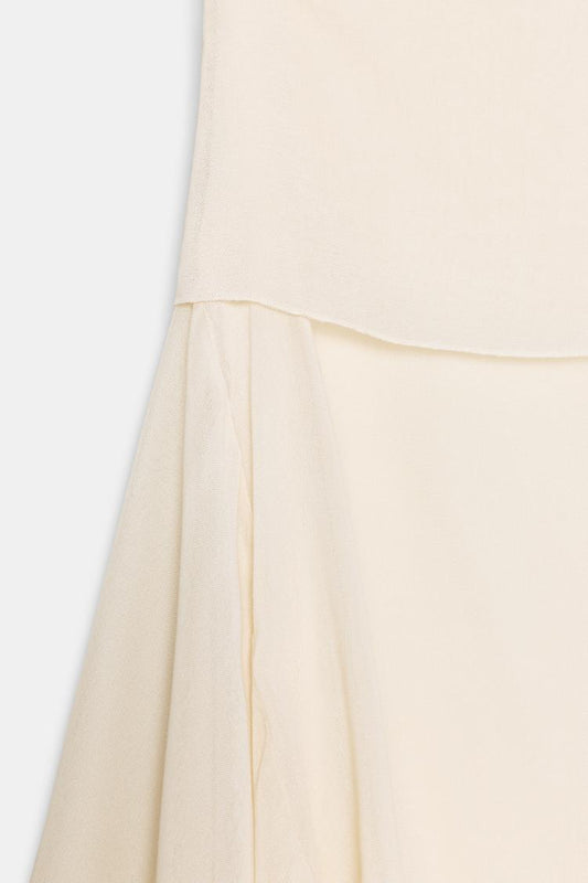 ASYMMETRIC FLOWING SKIRT