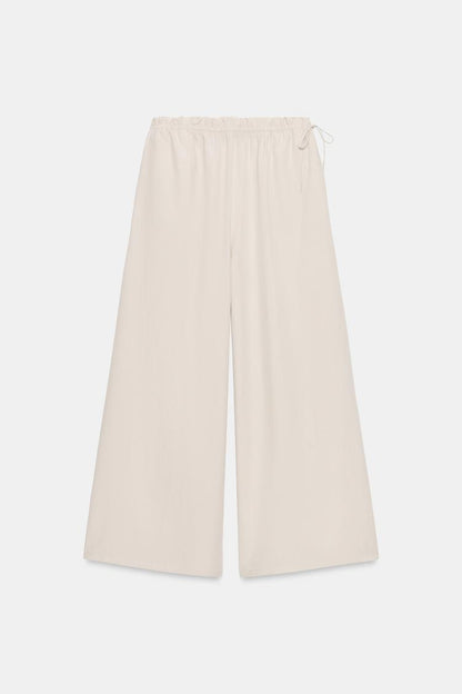 PALAZZO TROUSERS WITH TIE