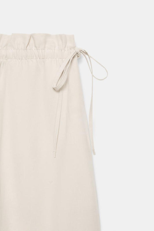 PALAZZO TROUSERS WITH TIE