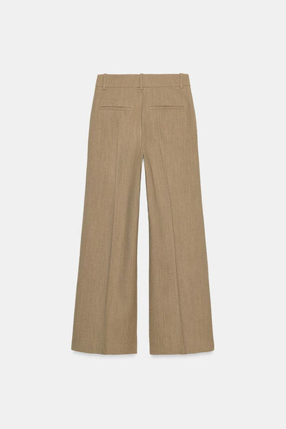 TROUSERS WITH WOOL SEAM DETAIL ZW COLLECTION