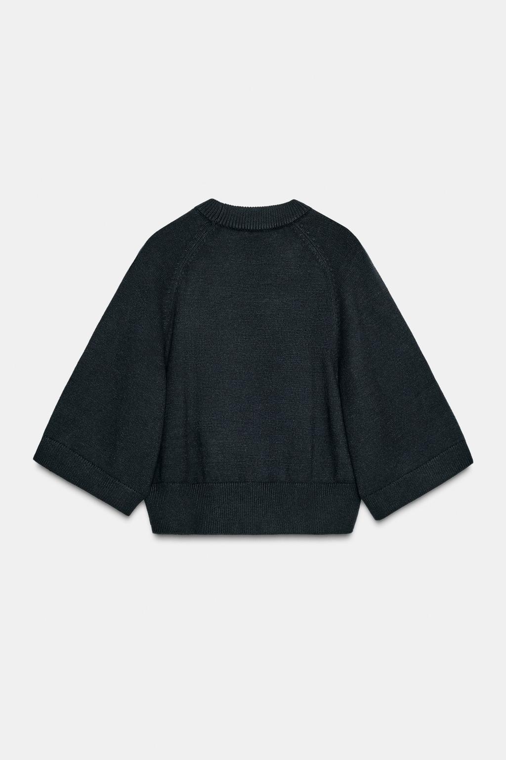 KNIT JUMPER WITH WIDE SLEEVES