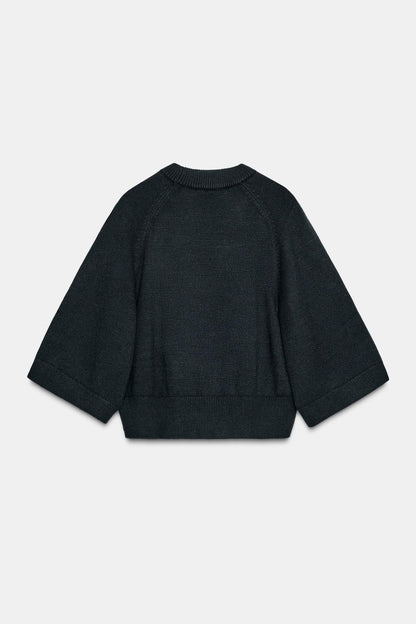 KNIT JUMPER WITH WIDE SLEEVES