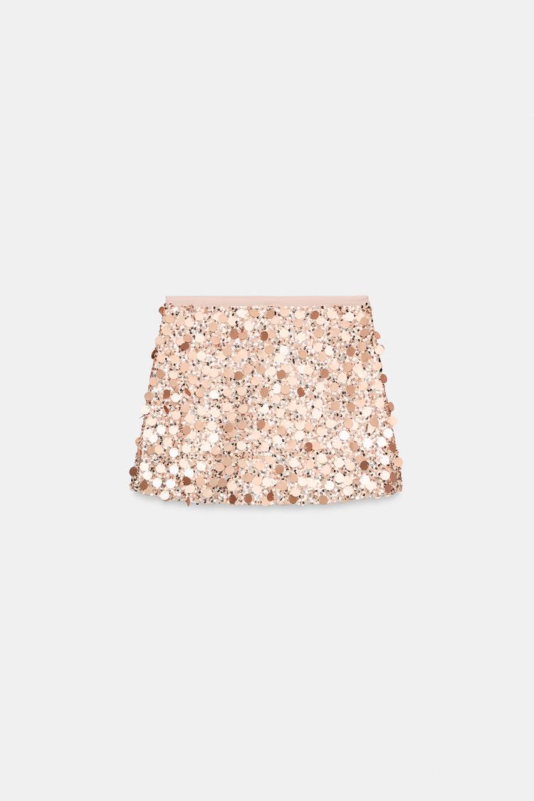 SEQUIN MINI SKIRT