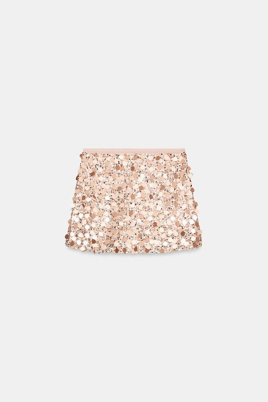 SEQUIN MINI SKIRT
