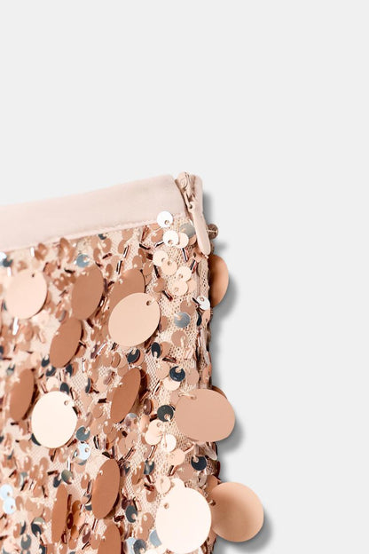SEQUIN MINI SKIRT