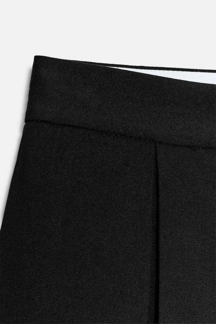WIDE LEG TROUSERS WITH DARTS