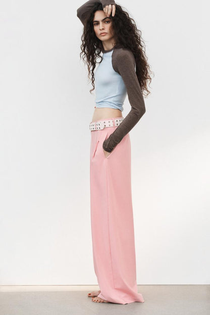 DARTED TROUSERS