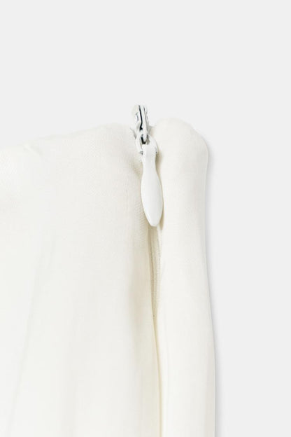 SATIN FLARE TROUSERS