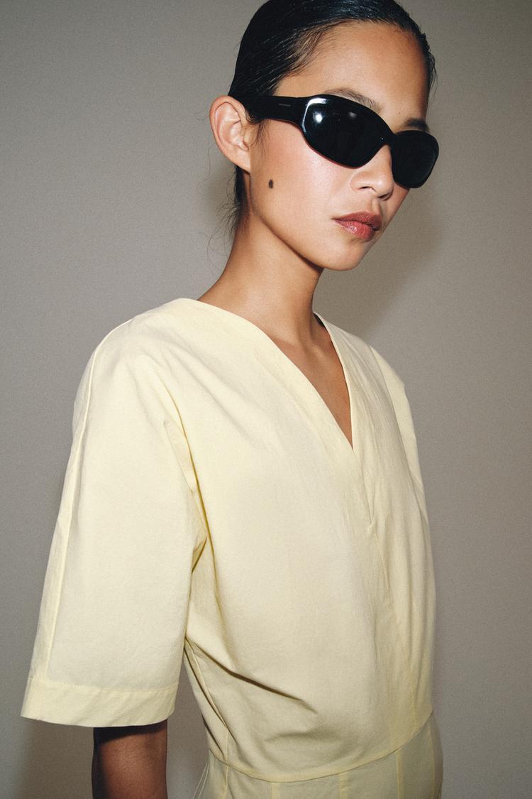 POPLIN DRESS