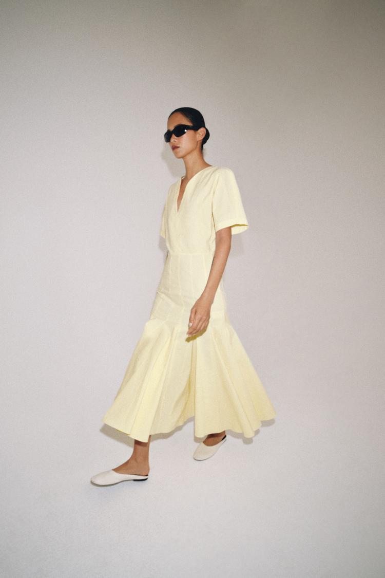 POPLIN DRESS
