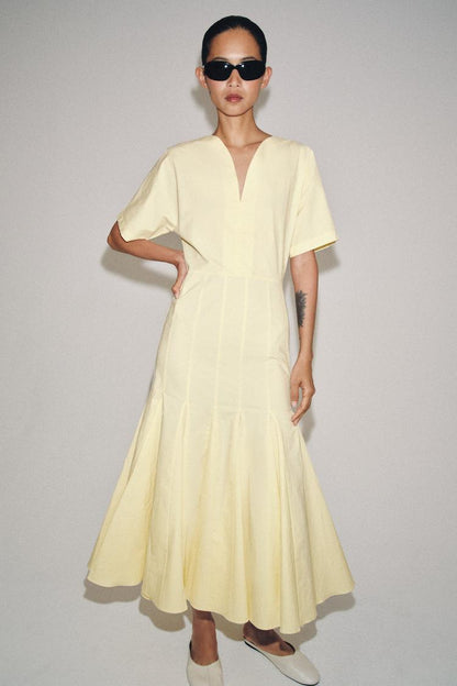 POPLIN DRESS