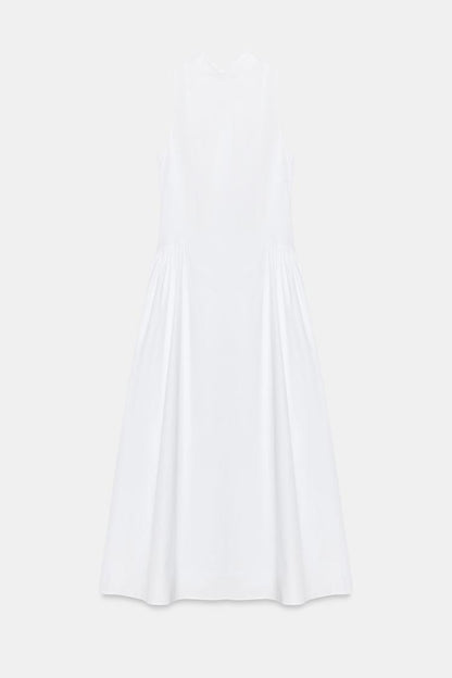 OPEN BACK MIDI DRESS