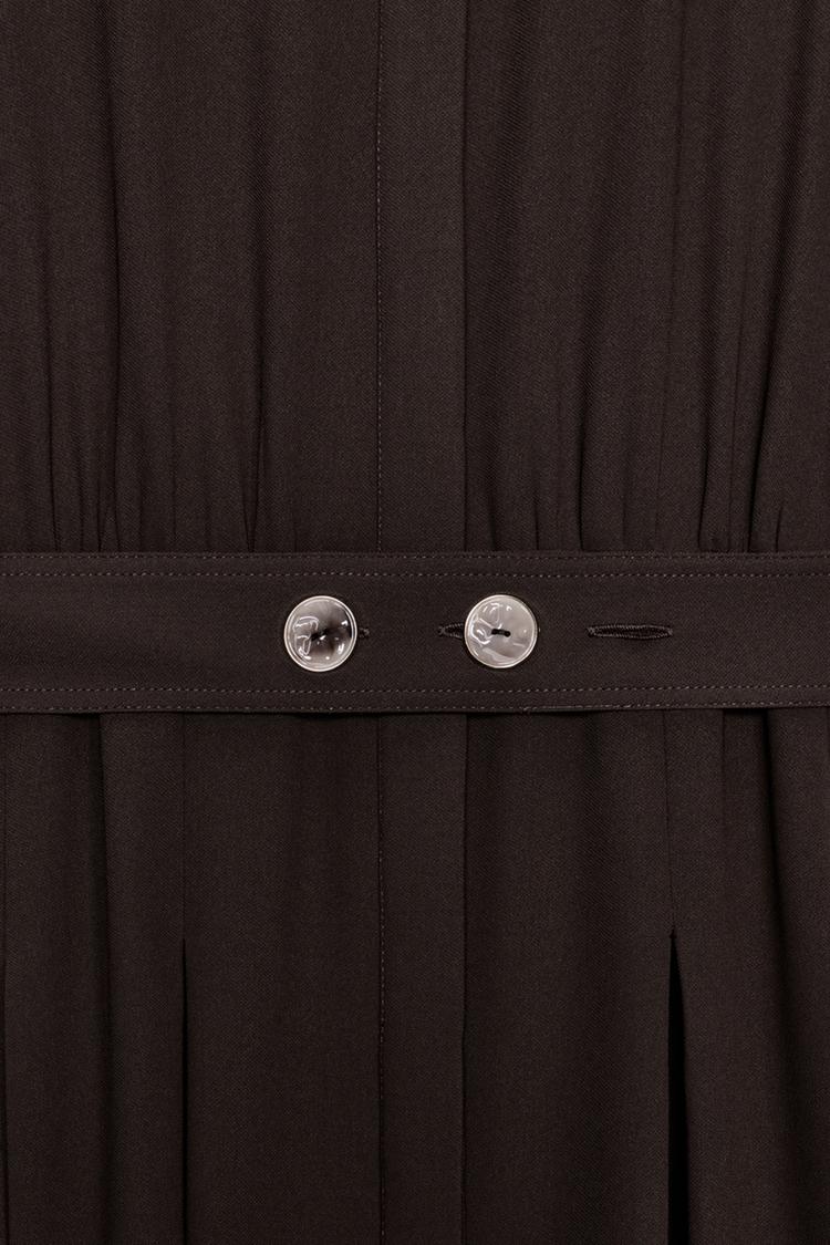 MIDI DRESS WITH BELT