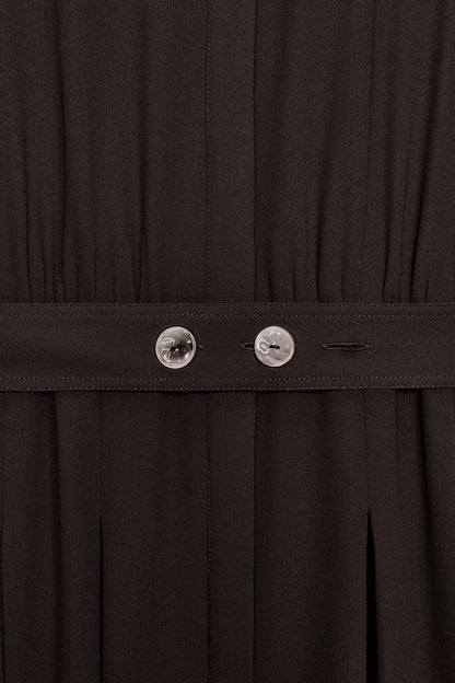 MIDI DRESS WITH BELT