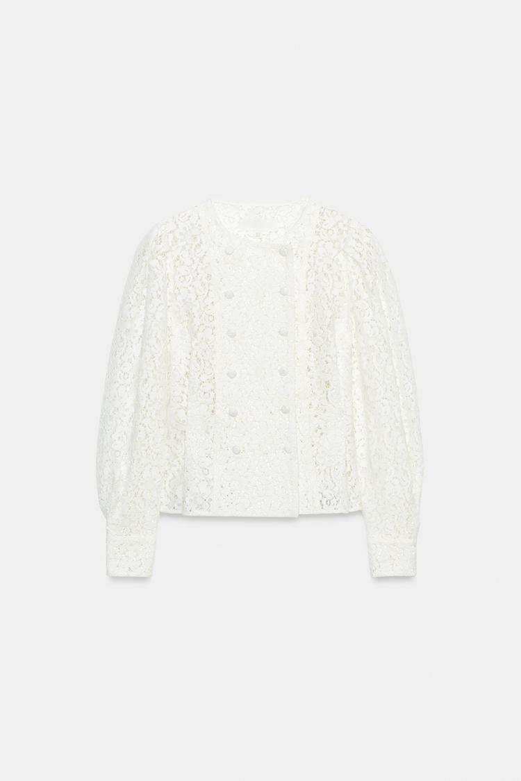 LACE WRAP JACKET
