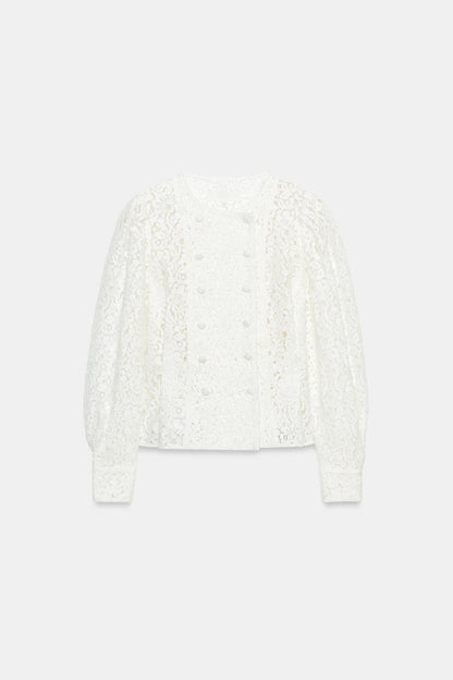 LACE WRAP JACKET