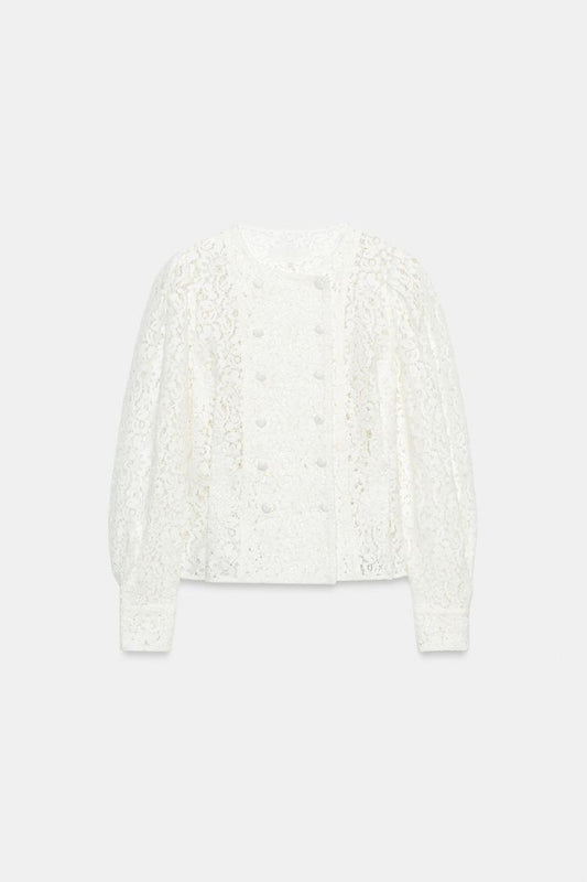 LACE WRAP JACKET