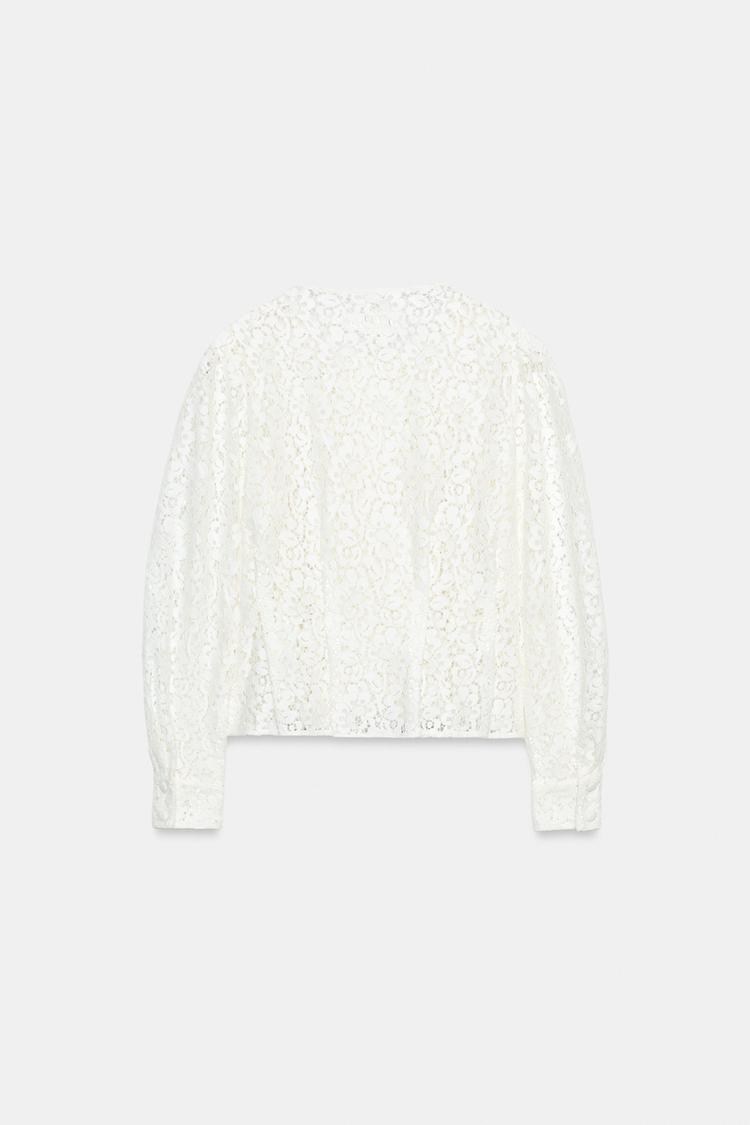 LACE WRAP JACKET