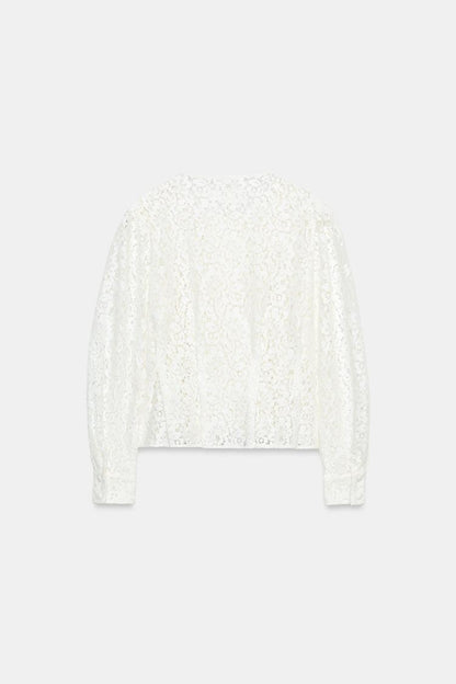 LACE WRAP JACKET