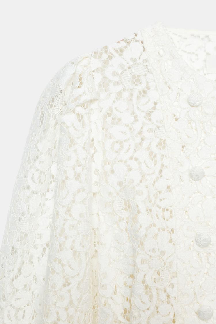 LACE WRAP JACKET