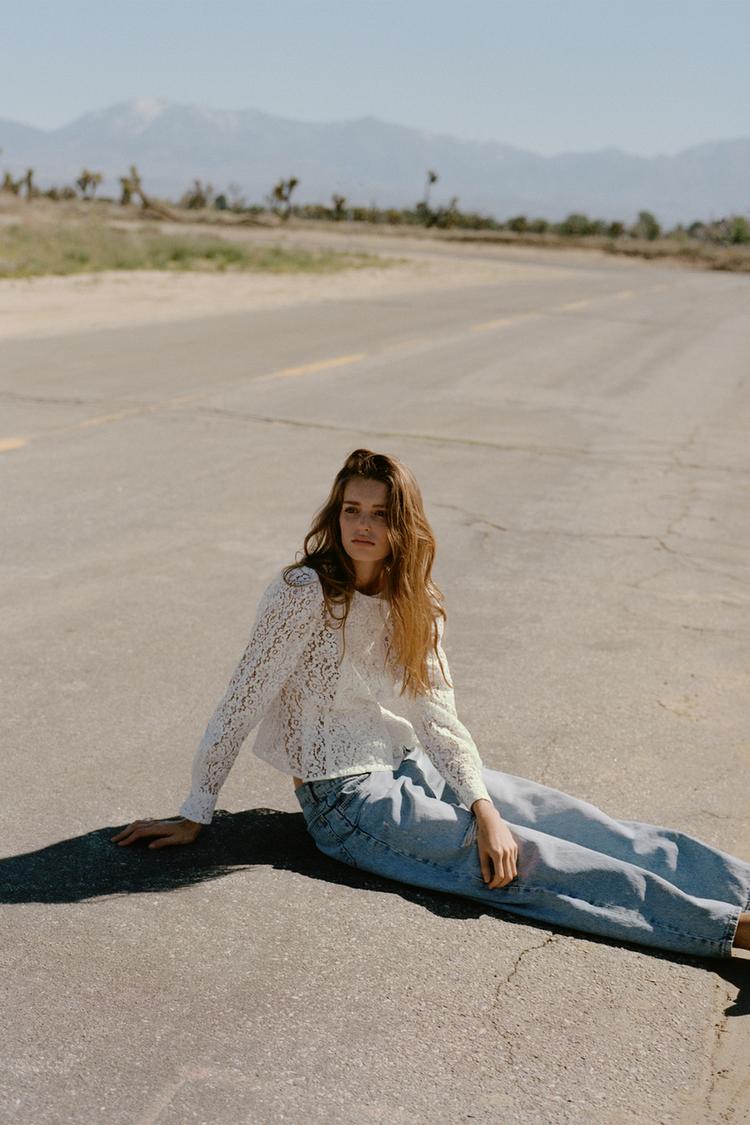 LACE WRAP JACKET