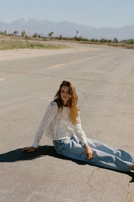 LACE WRAP JACKET