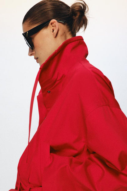 BELTED JACKET