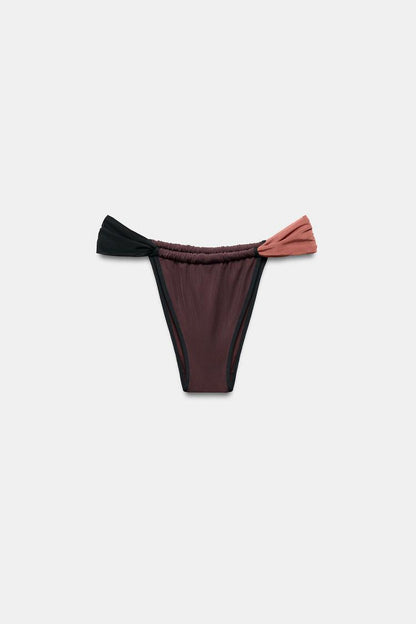 TULLE CURTAIN BIKINI BOTTOMS