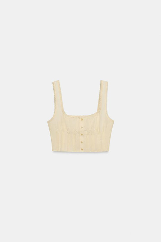 LACE CROP TOP