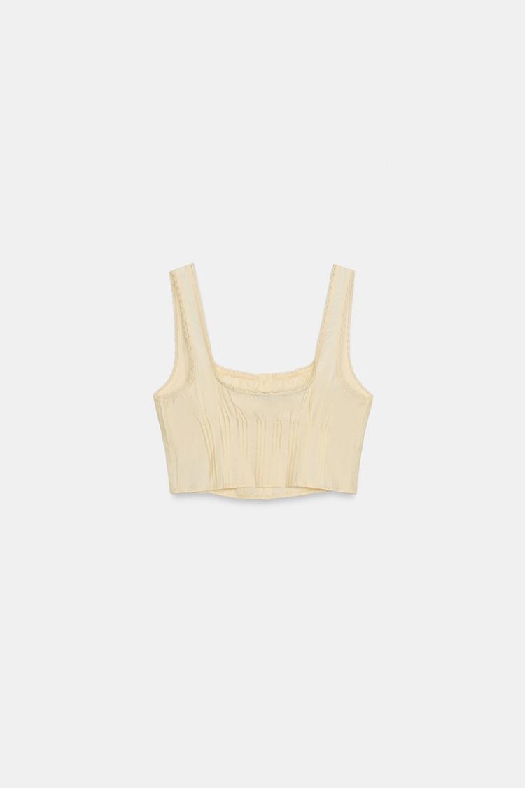 LACE CROP TOP