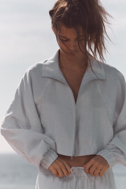 FLUID CROPPED JACKET
