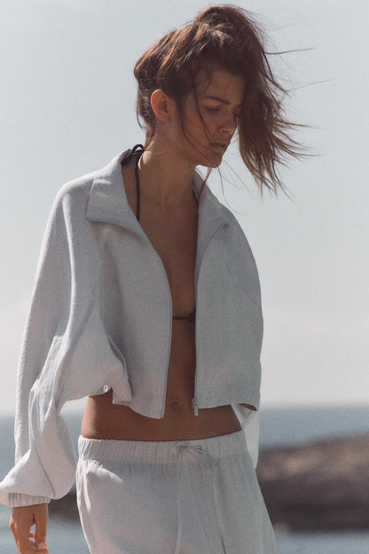 FLUID CROPPED JACKET