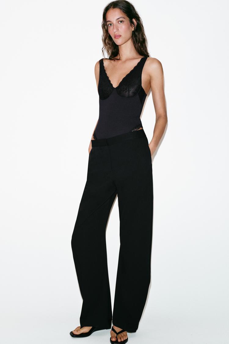 COMBINED LACE BODYSUIT