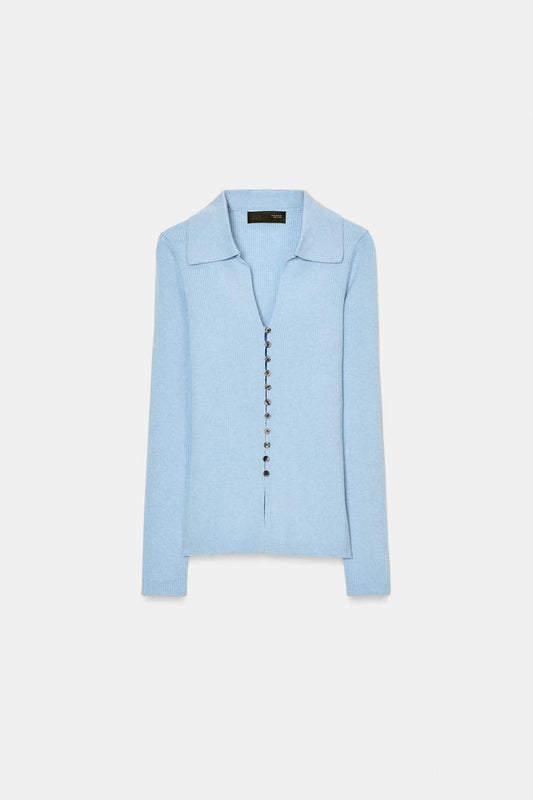 POLO KNIT CARDIGAN