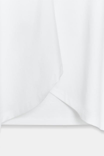 SUPIMA® COTTON TOP WITH RUFFLES
