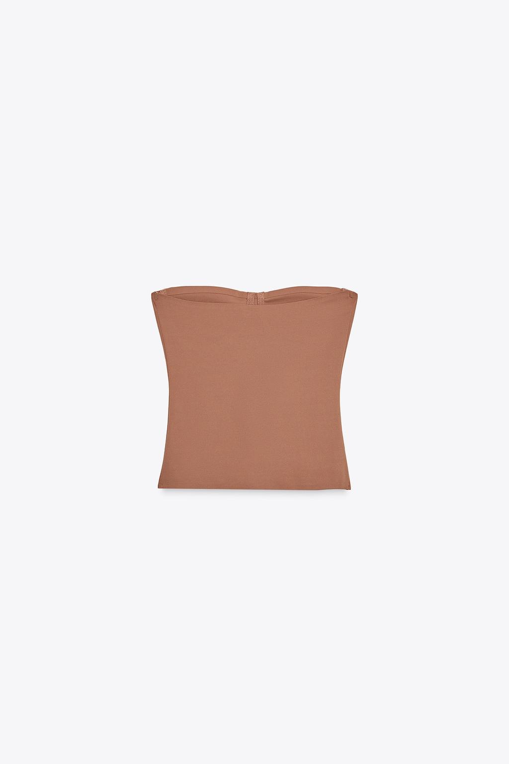 POLYAMIDE BANDEAU TOP
